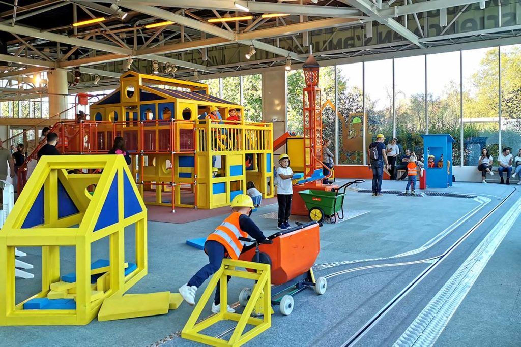 A construction site for children in Strasbourg