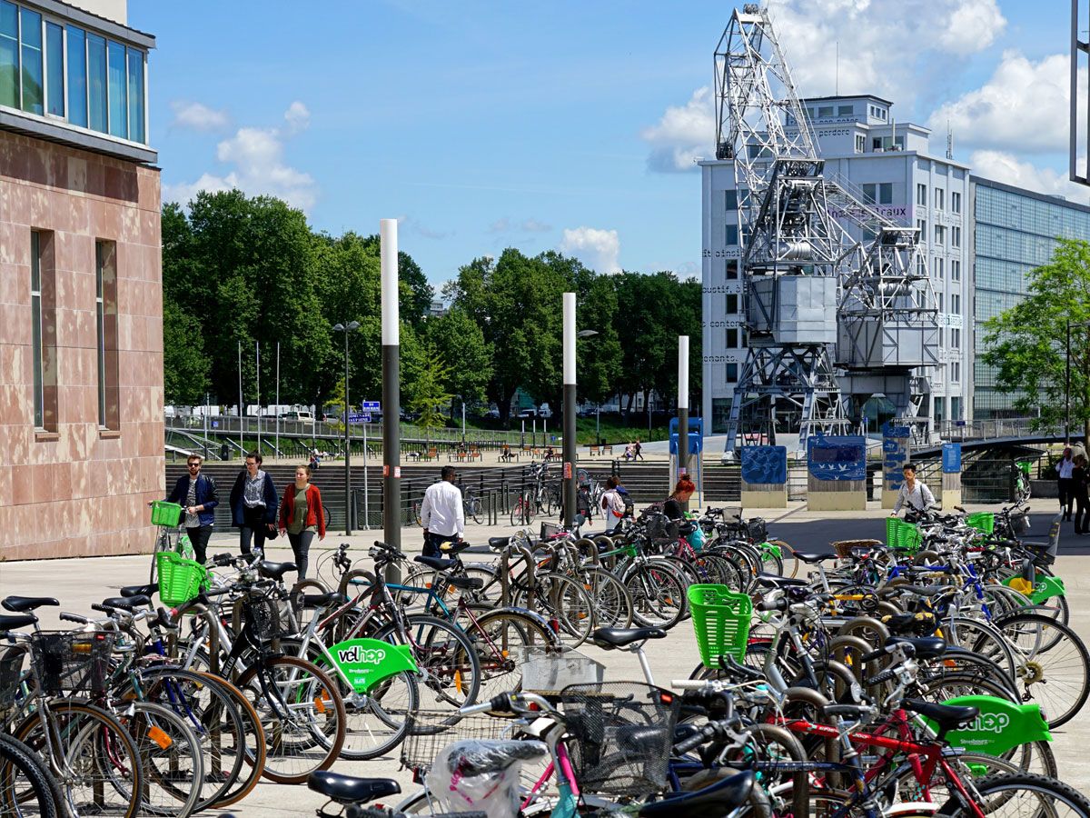 Bikes in Strasbourg