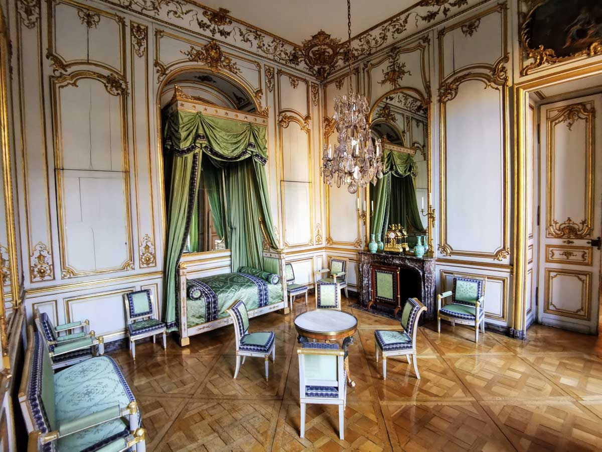 The room of Napoleon 1st in a museum in Strasbourg