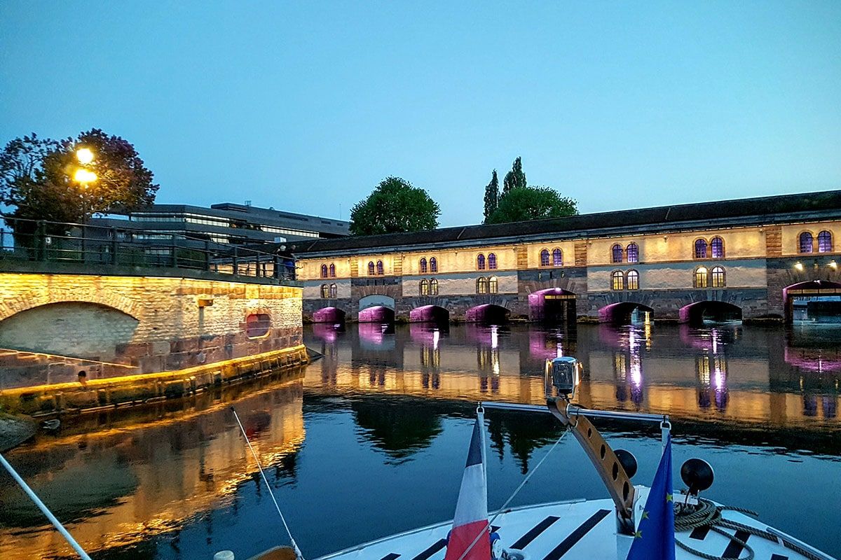 Vauban Dam of La Petite France in Strasbourg