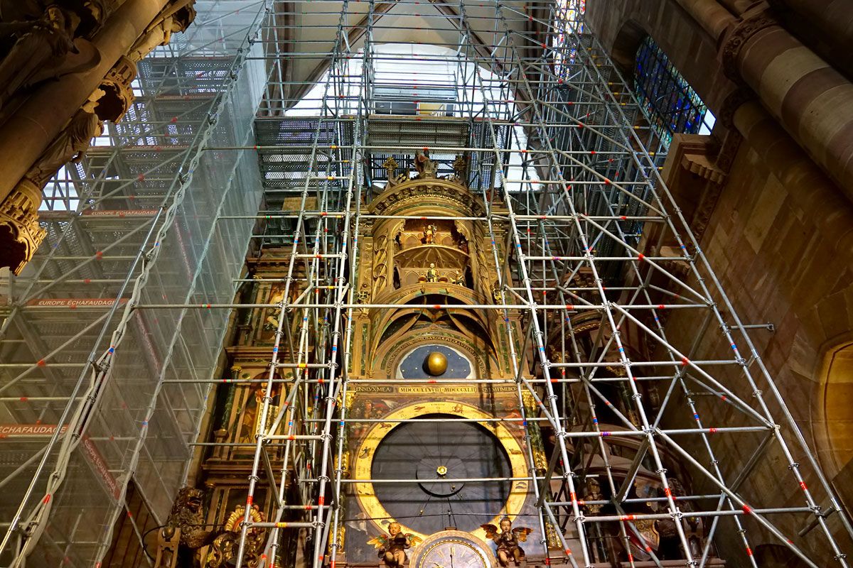 astronomical clock in strasbourg