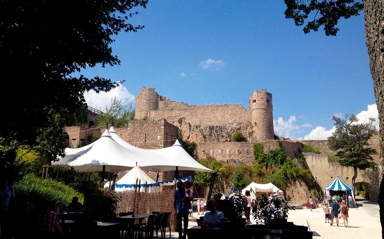 Hohlandsbourg Castle in Alsace near Strasbourg