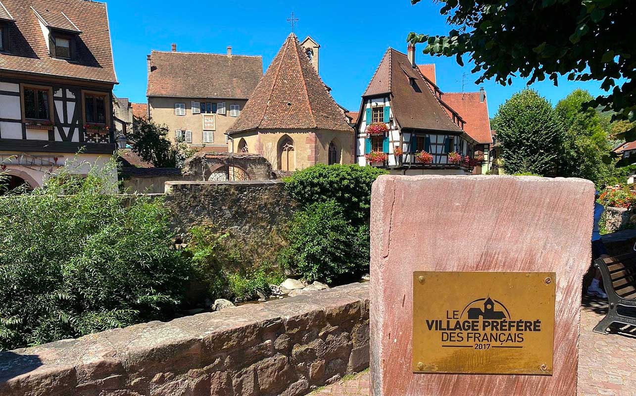 stone in Kaysersberg, Alsace