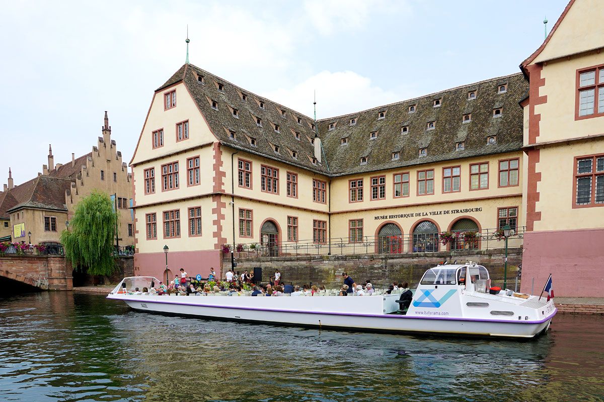 Batorama: Visit Strasbourg with a boat tour